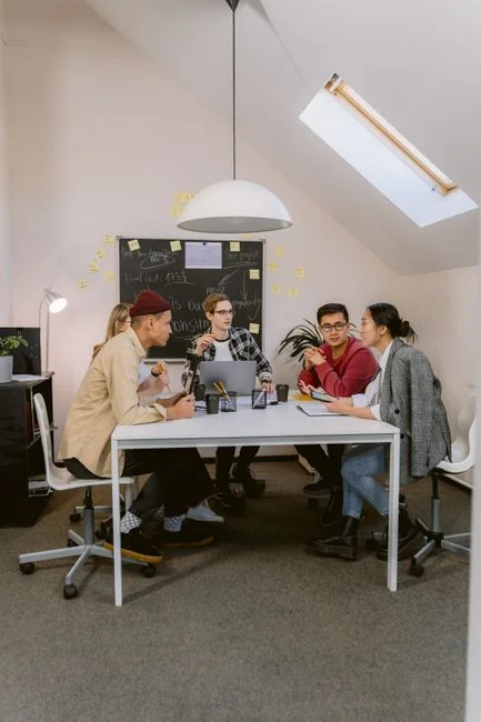 Facebook page of an entrepreneurs social media on desktop and mobile.